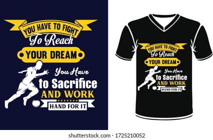Sports Tshirt Design With Vintage and Stock image