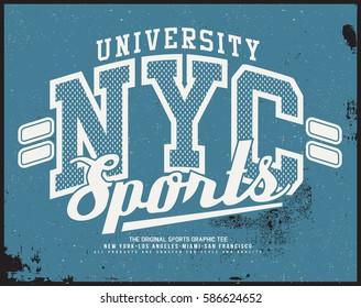 sports t-shirt graphic