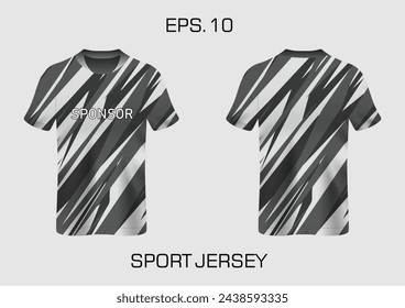 Sports t-shirt jersey concept, red color jersey concept