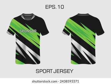 Sports t-shirt jersey concept, red color jersey concept