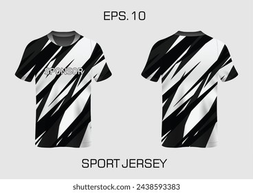 Sports t-shirt jersey concept, red color jersey concept