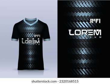 Sports t-shirt jersey design concept vector, sports jersey concept with front view. New Cricket Jersey design concept for soccer, Badminton, Football and volleyball