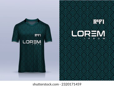 Sports t-shirt jersey design concept vector, sports jersey concept with front view. New Cricket Jersey design concept for soccer, Badminton, Football and volleyball