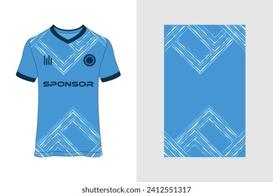 Sports t-shirt jersey design concept vector, sports jersey concept with front view. New Cricket Jersey design concept for soccer, Badminton, Football and volleyball