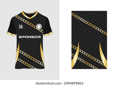 Sports t-shirt jersey design concept vector, sports jersey concept with front view. New Cricket Jersey design concept for soccer, Badminton, Football and volleyball