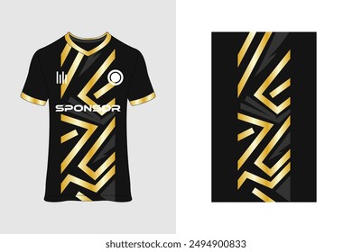 Sports t-shirt jersey design concept vector, sports jersey concept with front view. New Cricket Jersey design concept for soccer, Badminton, Football and volleyball