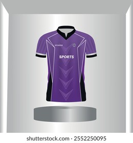 Design de camisola de camiseta esportiva