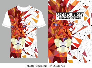 Sports T-Shirt Sublimation Designs eps 10