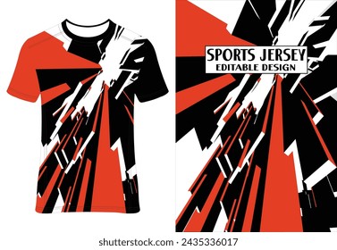 Sports T-Shirt Sublimation Designs eps 10