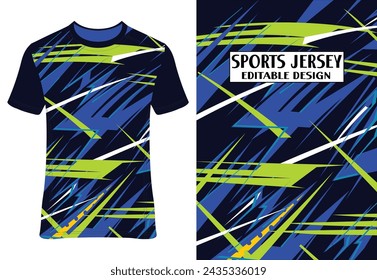 Sports T-Shirt Sublimation Designs eps 10