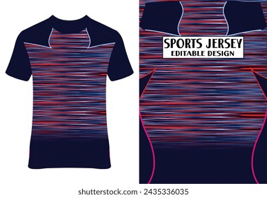 Sports T-Shirt Sublimation Designs eps 10