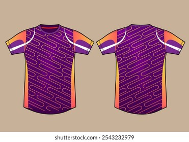 Modelo de t-shirt esportes modelo maquete uniforme de camisa
