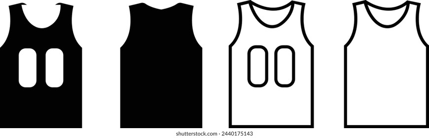 sports T-shirt vector set template mockup isolated on transparent background. Technical sketch unisex black t-shirt design elements, Clothing symbol. Tee logo for mobile concept and web design, ui,