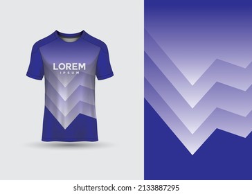 Sports t-shirts, football jerseys for football clubs. uniform front view.