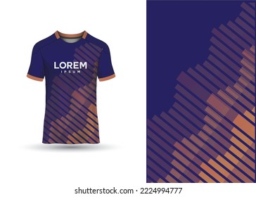 Sports t-shirts, football jerseys for football clubs. uniform front view.