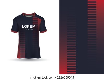 Sports t-shirts, football jerseys for football clubs. uniform front view.