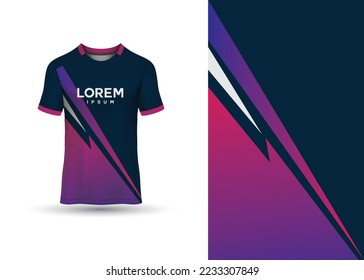 Sports t-shirts, football jerseys for football clubs. uniform front view