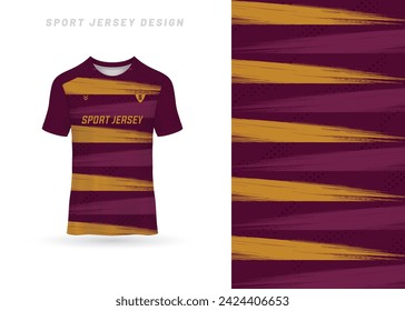 Sports t-shirts, football jerseys for football clubs. uniform front view