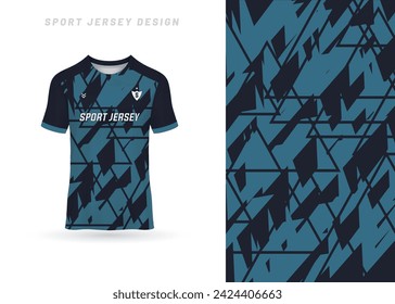 Sports t-shirts, football jerseys for football clubs. uniform front view