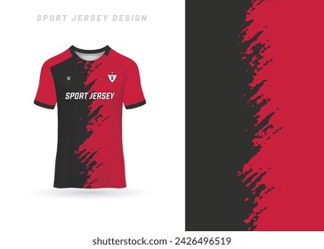 Sports t-shirts, football jerseys for football clubs. uniform front view