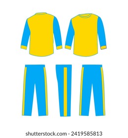 sports uniform vector designs with various models and colors that are well made and attractive