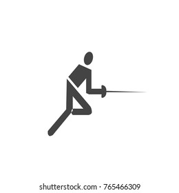 Sports vector icon isolated on white background