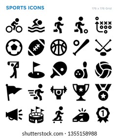 Sports Vector Icon Set