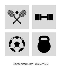 sports vector  icon  set