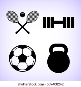 sports  vector icon  set