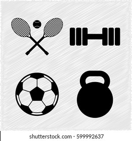 sports vector  icon  set