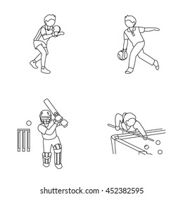 Sports vector icons