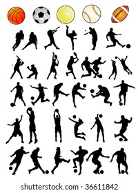 sports vector shapes