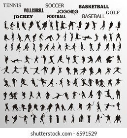 sports vector shapes