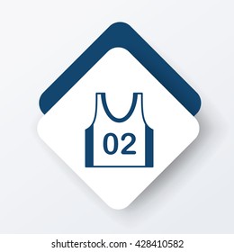 Sports vest icon