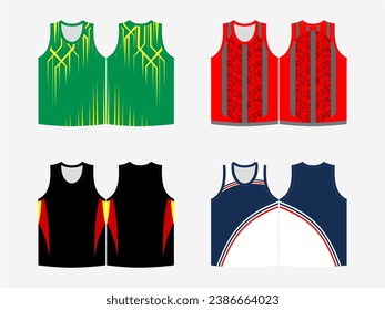 SPORTARTEN SCHIRM AUTHLETISCHES SINGLET ART WORK MOCKKUP