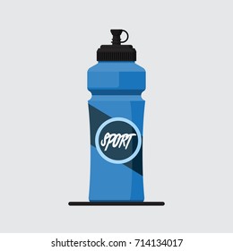 Sports water bottle.