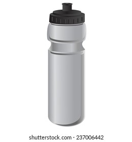 Sports water bottle, water bottle, drink bottle, bottle vector