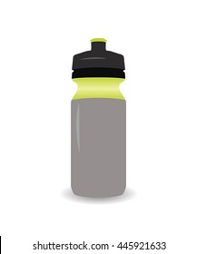 Sports water bottle icon