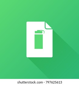 sports water bottle icon