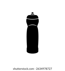 Sports water bottle icon, eps 10.
