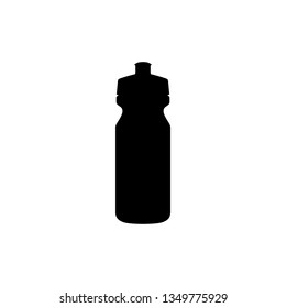 sports water bottle icon, logo isolated on white background