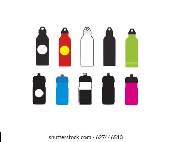 Sports water bottle set