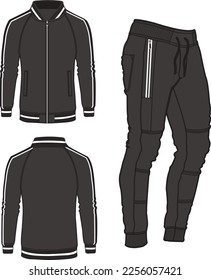 Sports wear Fashion template set