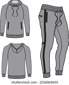 Sports wear Fashion template set