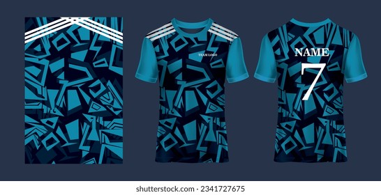 Sports wear Jersey model mock up and vector editable file