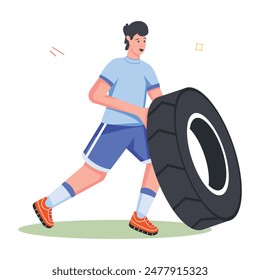  Sports and Workouts Flat icons