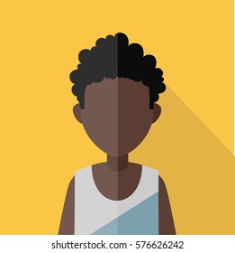 sportsman black man african american on yellow