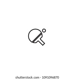 Sportsman. player Vector icon, isolated on white background in flat style. 