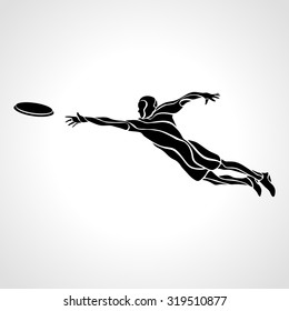 Playing Frisbee Vector Art & Graphics