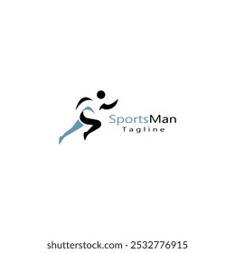 sportsman vetor logo design.logotipo da empresa